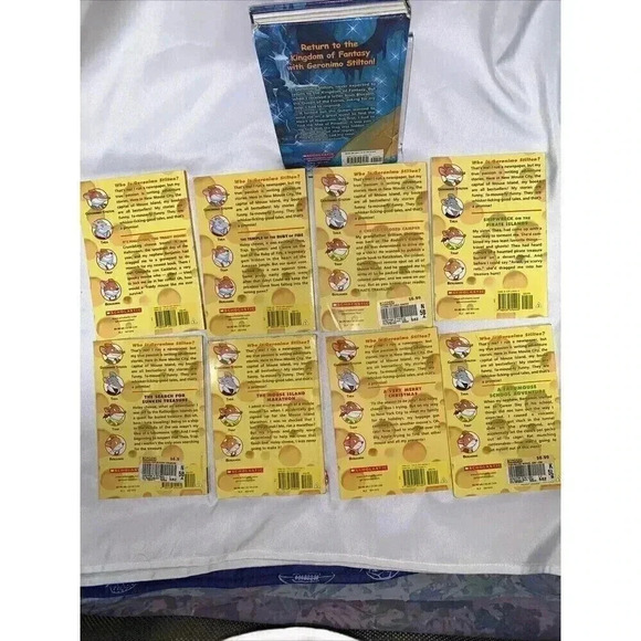 LOT of 9Geronimo Stilton Thea Children's Chapter Books Paperback 1 Hardcover - Picture 9 of 13